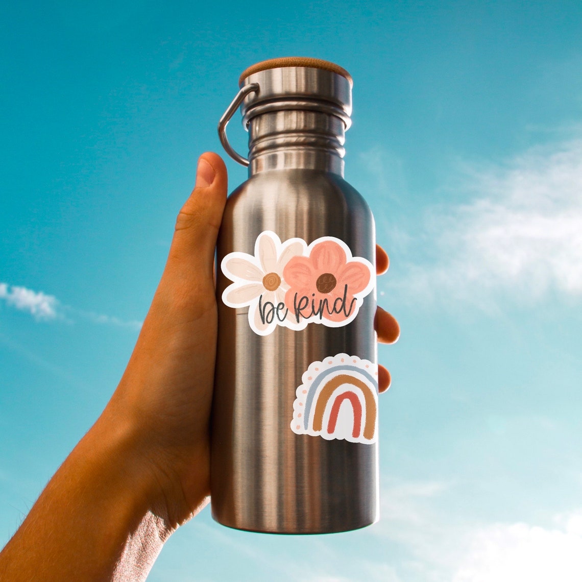 “Cute Floral Printable Sticker Pack – Sweet Colorful Flowers for Print & Digital Journals”