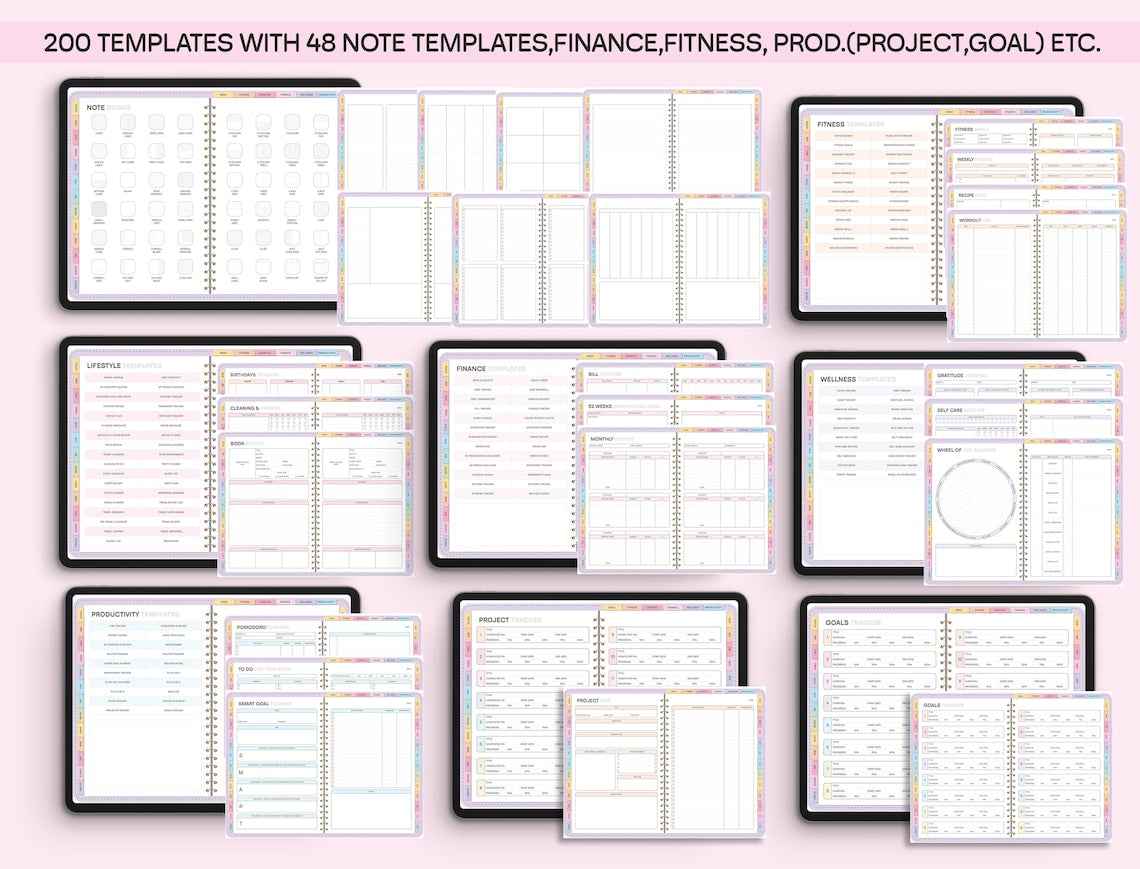 Universal All-in-One Digital Planner 2026–2027 – Complete 2-Year Edition