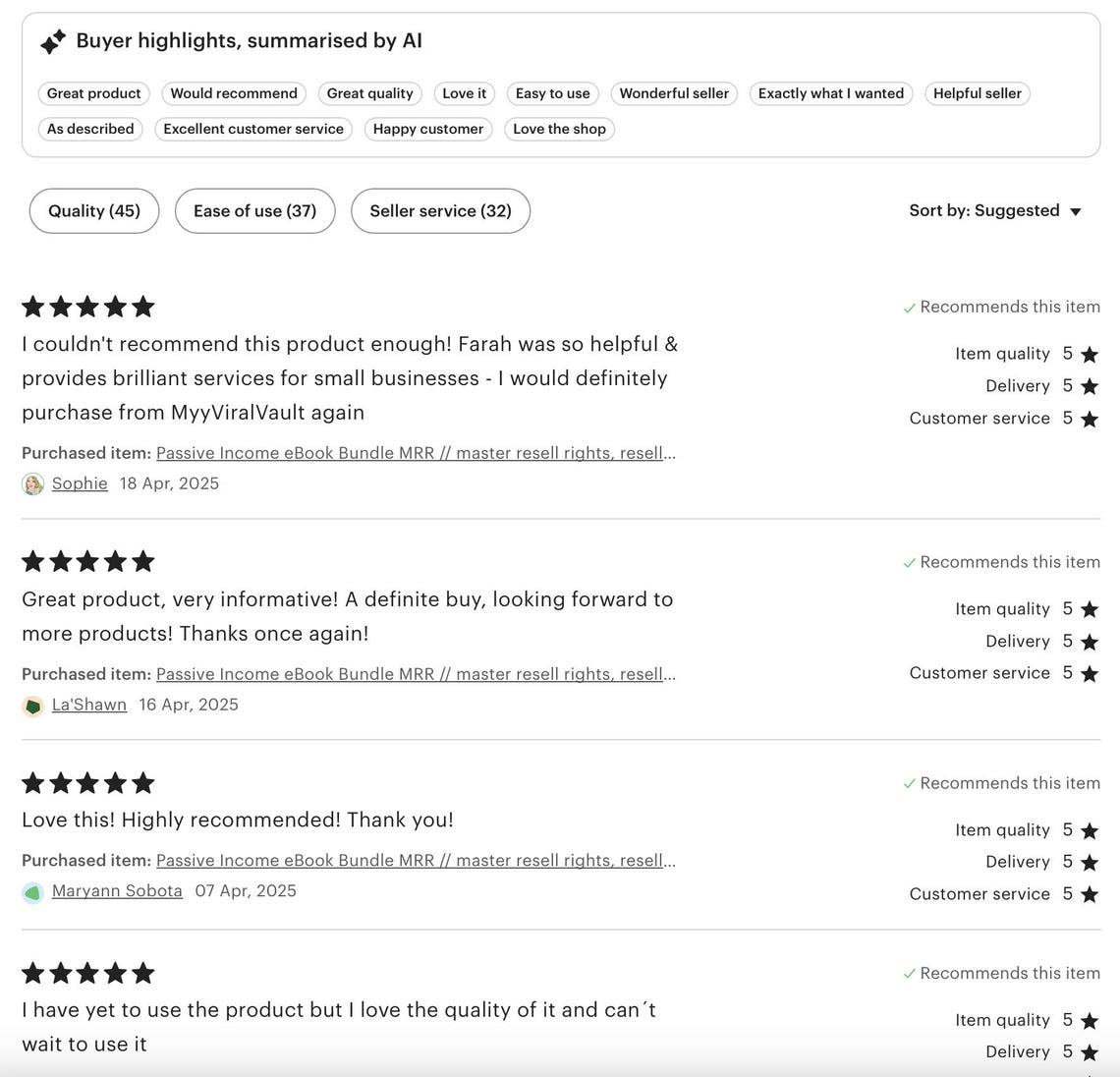 Passive Income eBook Bundle | MRR Resell Rights + Faceless Photos