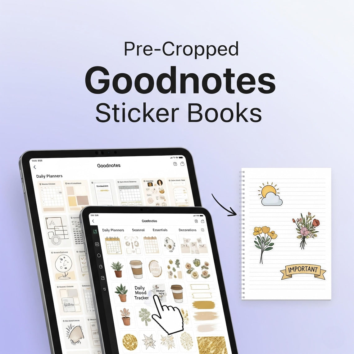 Mega Bundle • 60,000+ Digital Stickers for iPad • GoodNotes & Notability Compatible