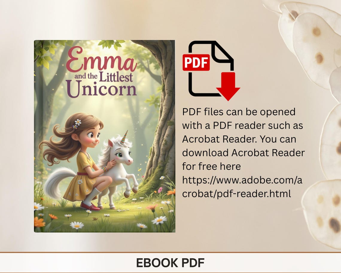 Kids eBook – Bedtime Story About Kindness (Digital Download)