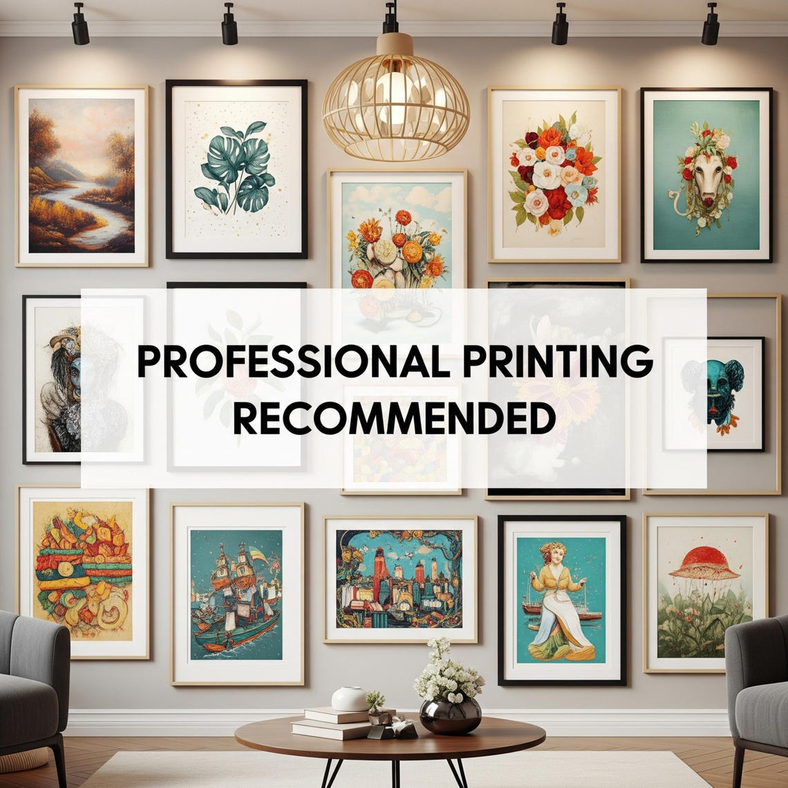 150,000+ Eclectic Maximalist Gallery Wall Art Prints – Instant Digital Download