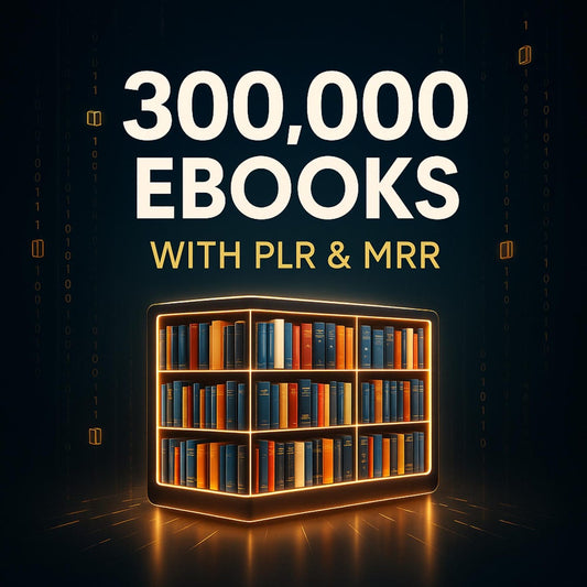 300,000+ eBooks Mega Bundle — Instant Digital Download