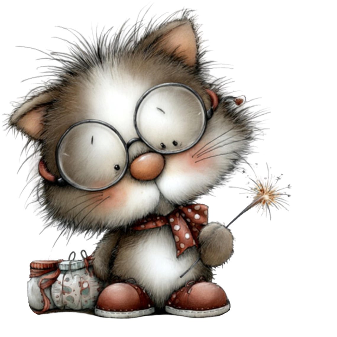 New Year 2026 Clipart Bundle – Festive Holiday PNG/JPG Illustrations, Instant Download