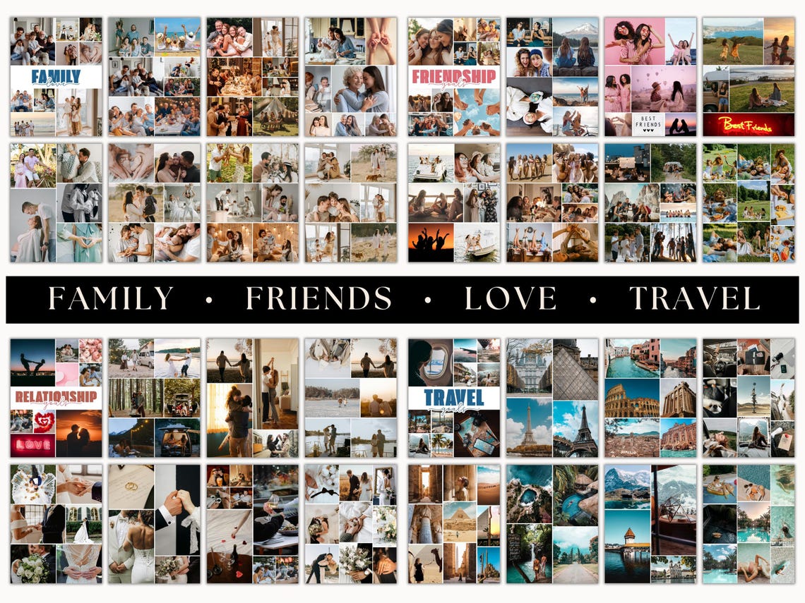 2026 Vision Board & Manifestation Kit – Printable Goal Setting Pack