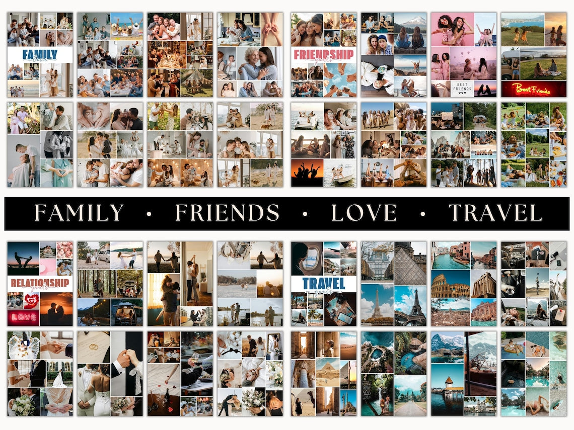 2026 Vision Board & Manifestation Kit – Printable Goal Setting Pack